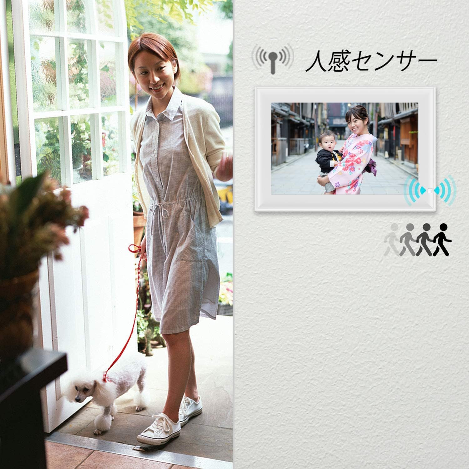 SSA WiFi Frame 10.1 インチ 32GB WiFi デジタルフォトフレーム – Moonka