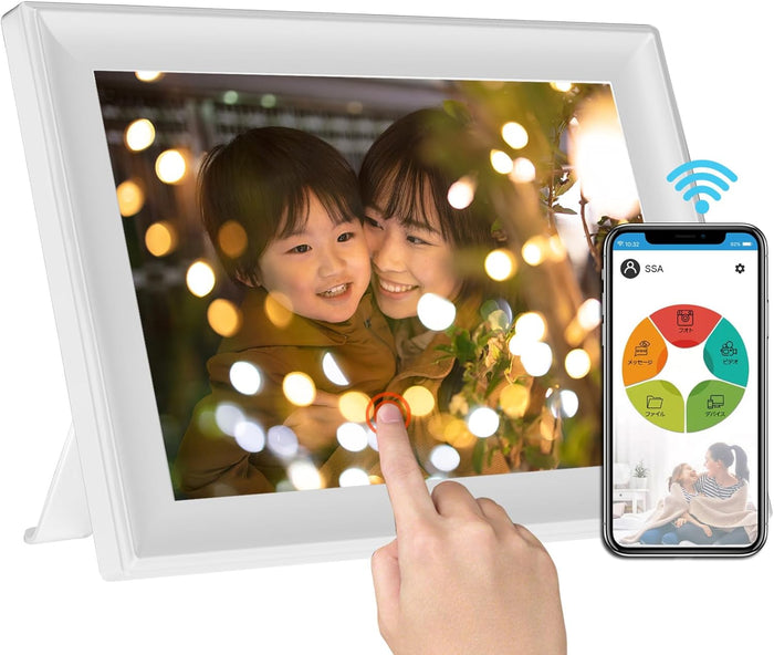 SSA WiFi Frame 10.1 インチ 32GB WiFi デジタルフォトフレーム
