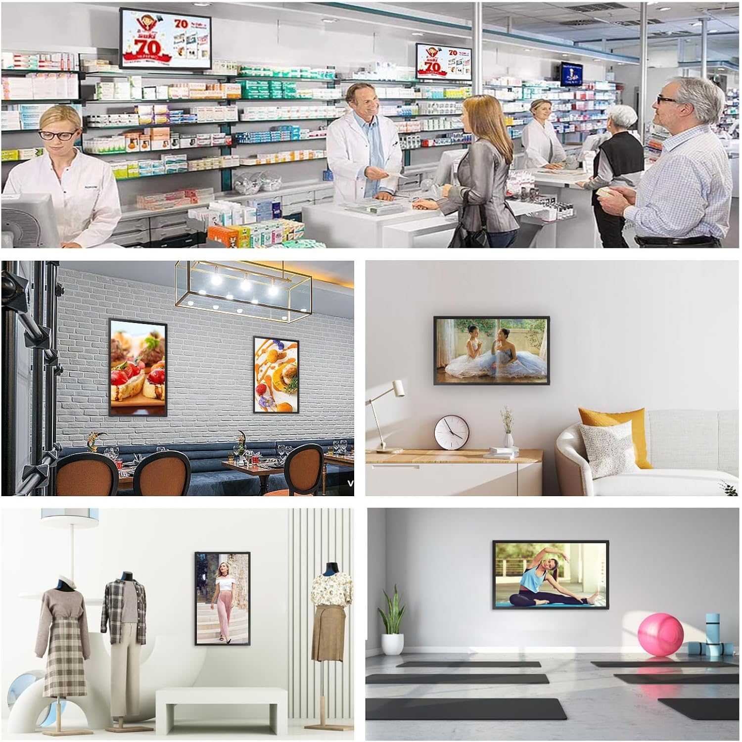 Frameo 21.5インチ 64GB WiFiデジタルフォトフレーム – Moonka