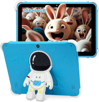 Moonka 64GB 子供タブレット PC 子供用幼児タブレット 10.1 インチ Android システムデュアル カメラ IPS タッチ スクリーン ペアレンタル コントロール YouTube Netflix Google Play ストア